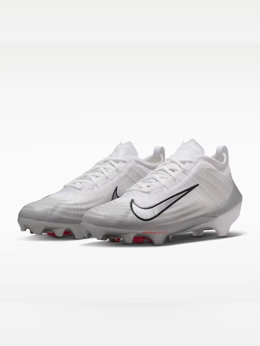 Nike Zoom Vapor Elite 1 White Metallic Silver Mens Size 11